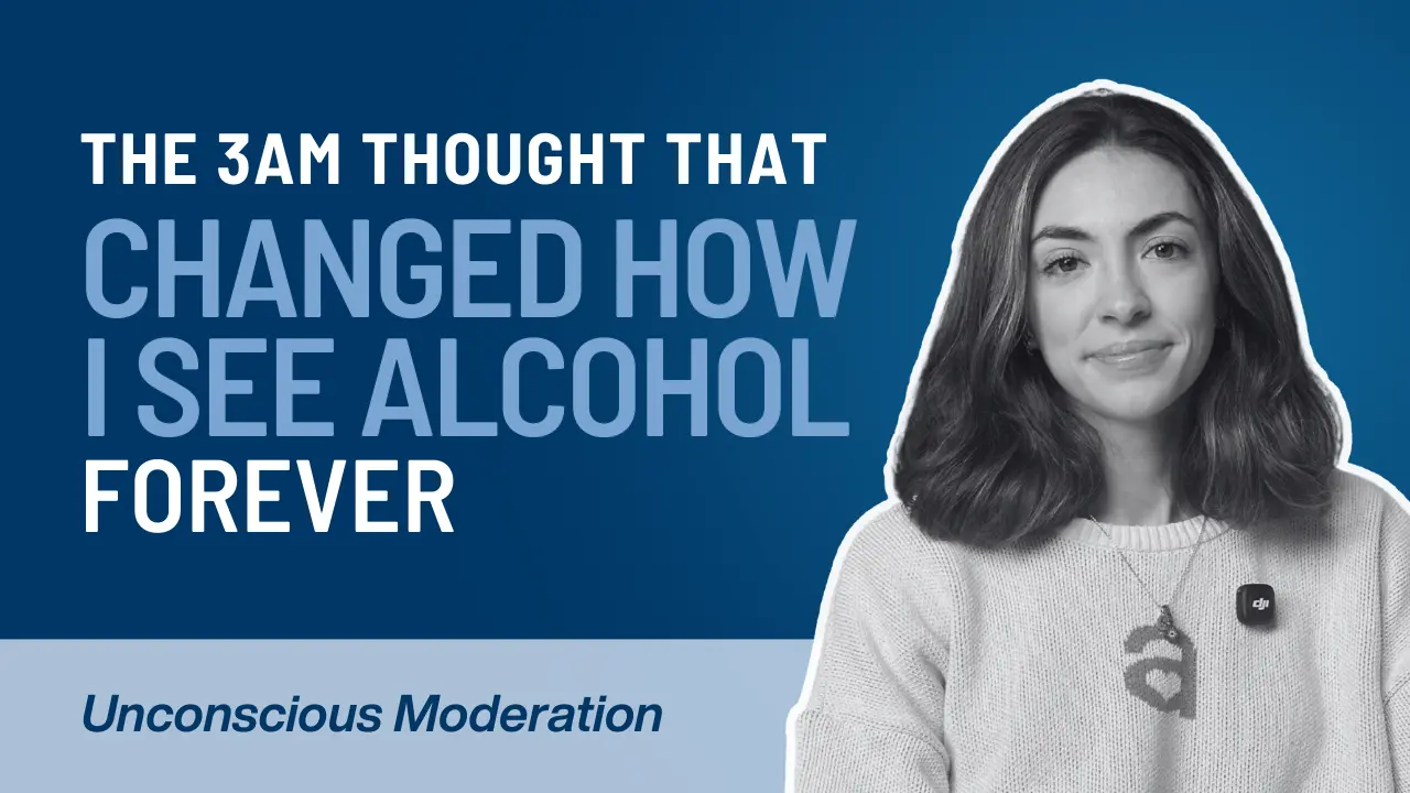 Alcohol moderation thought